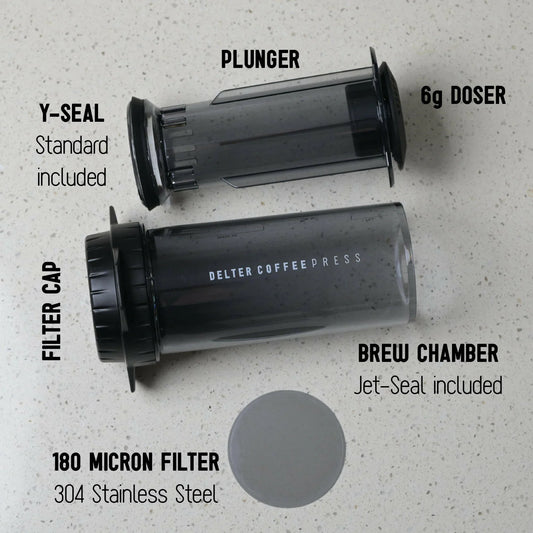 Delter Coffee Press - Grey.