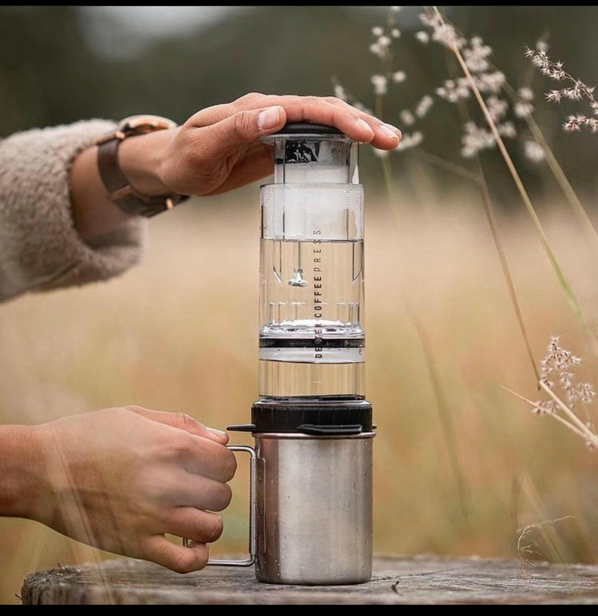 Delter Coffee Press - Clear.