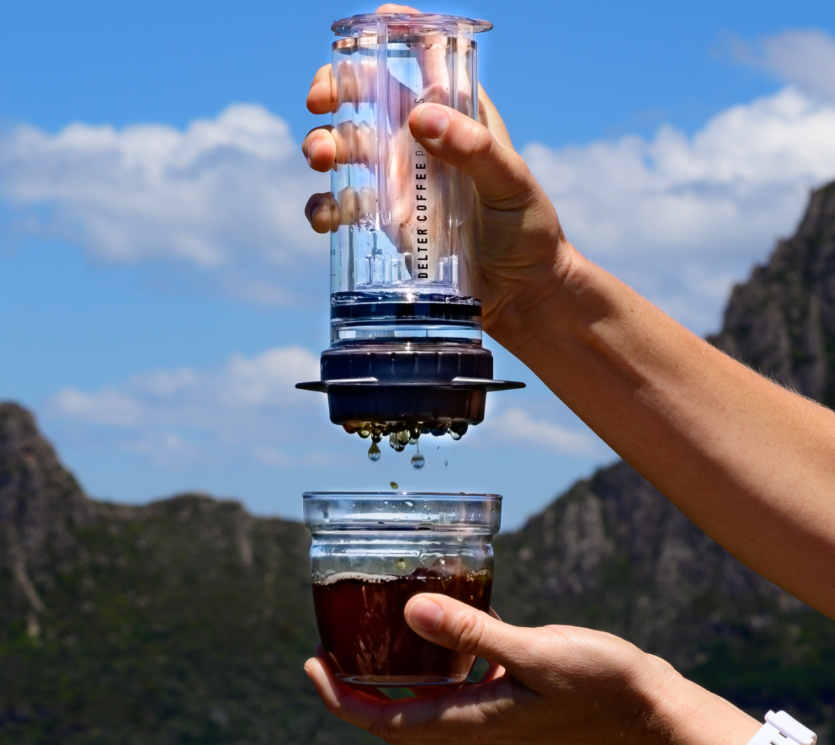 Delter Coffee Press - Clear