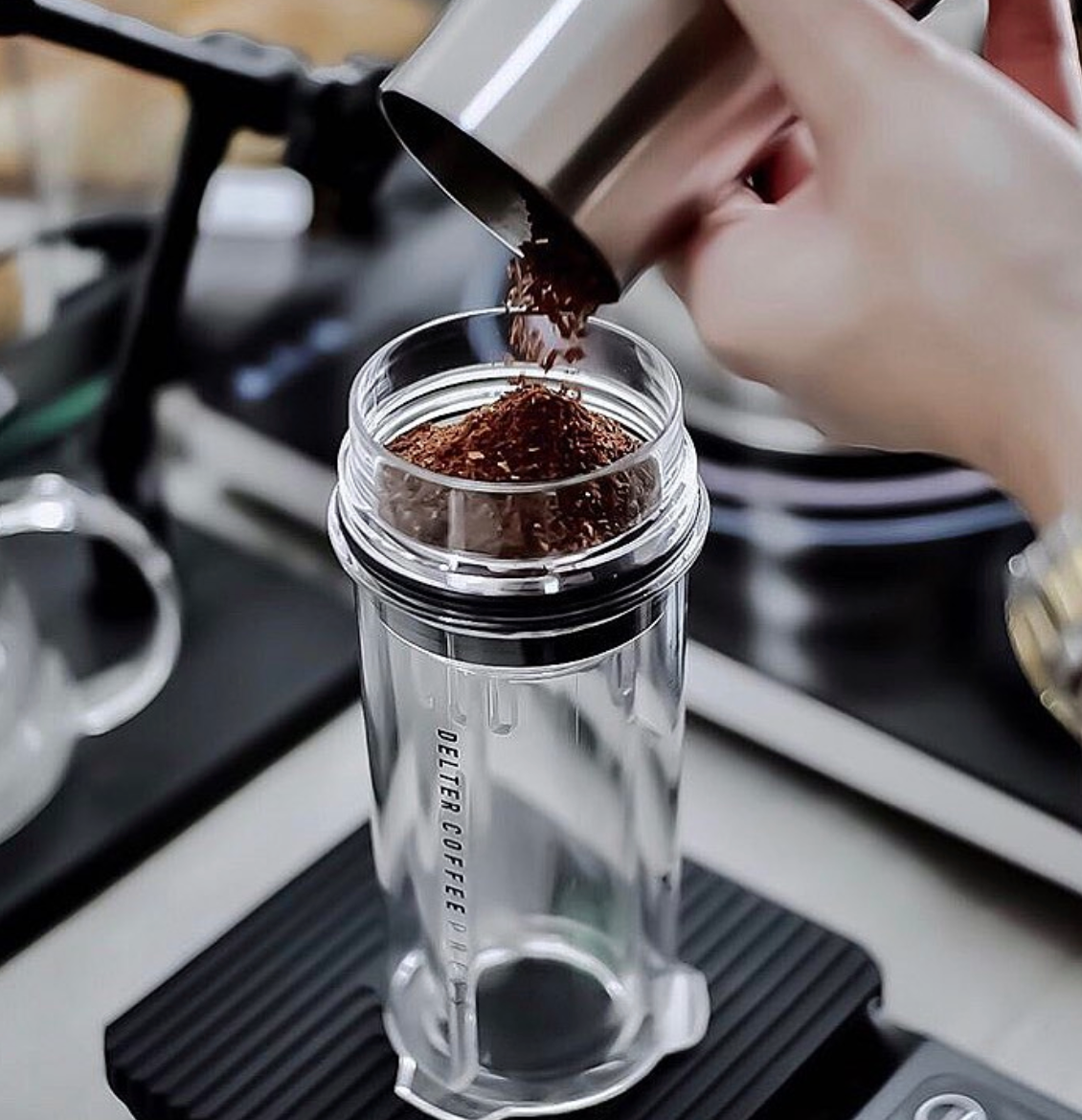Delter Coffee Press - Clear