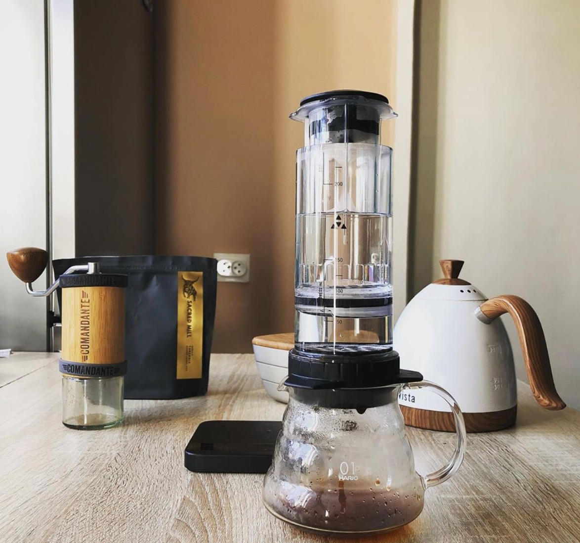 Delter Coffee Press - Clear