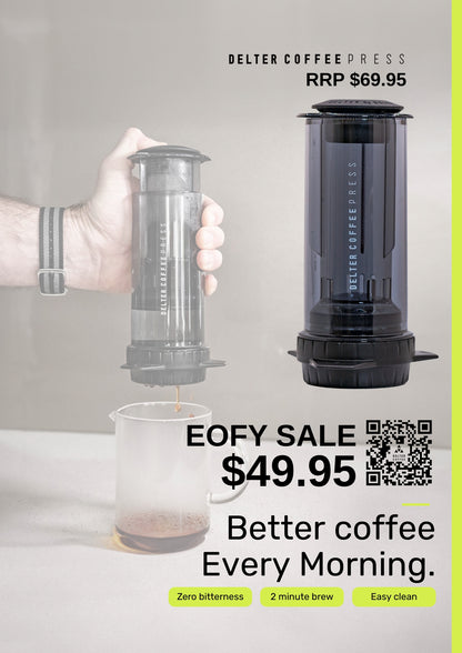 Delter Coffee Press - Grey