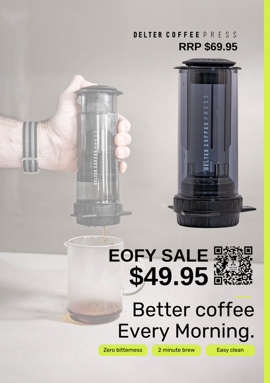 Delter Coffee Press - Grey