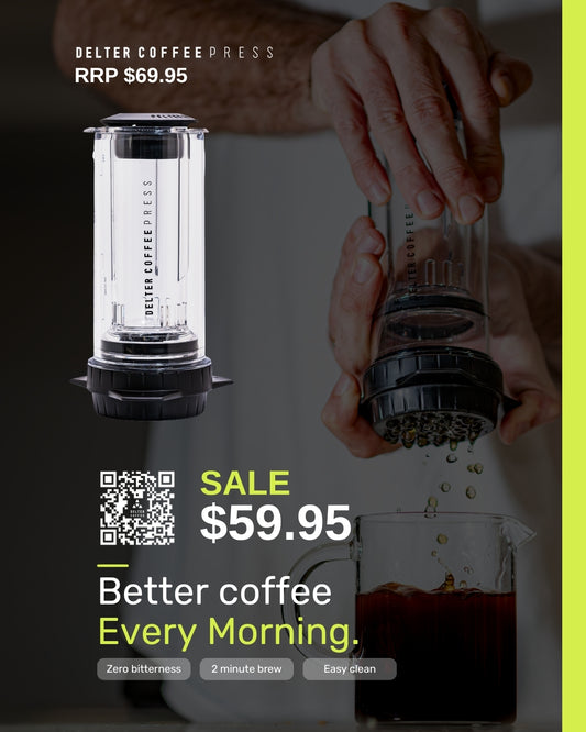Delter Coffee Press - Clear
