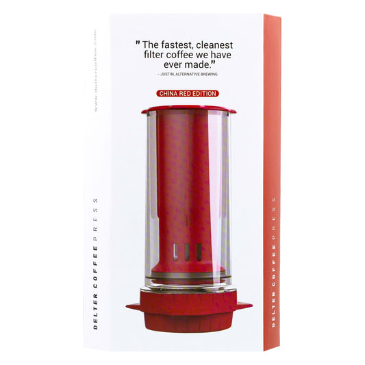 Delter Coffee Press - Red