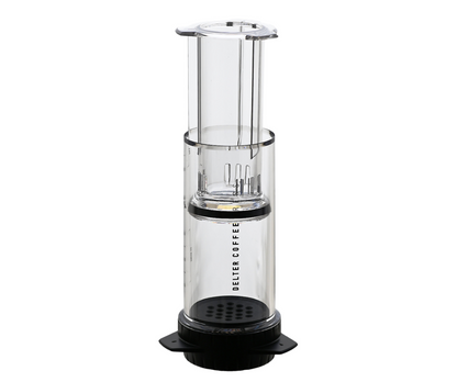 Delter Press Clear + Hand Grinder Combo